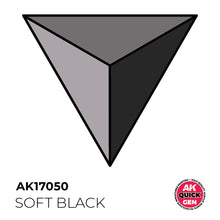 Load image into Gallery viewer, AK Interactive AK17050 Quick Gen Acrylic Soft Black 18 ml