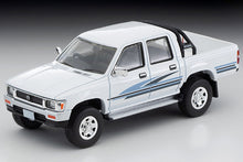 Load image into Gallery viewer, Tomytec 1/64 LV-N256b Hilux 4WD Pick Up Double Cab SSR White 1991