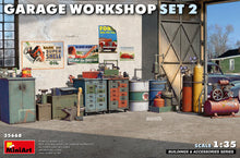 Load image into Gallery viewer, Miniart 1/35 Garage Workshop Set 2 35668