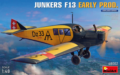 MiniArt 1/48 German Junkers F13. Early Production 48002