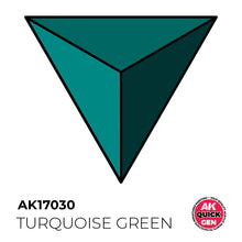 Load image into Gallery viewer, AK Interactive AK17030 Quick Gen Acrylic Turquoise Green 18 ml