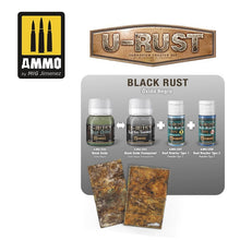 Load image into Gallery viewer, Ammo by Mig AMIG2253 U-Rust Black Oxide Transparent 40ml
