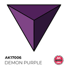 Load image into Gallery viewer, AK Interactive AK17006 Quick Gen Acrylic Demon Purple 18 ml