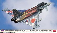 Load image into Gallery viewer, Hasegawa 1/72 Eurofighter Typhoon Single Seater “Luftwaffe Rapid Pacific 2022” 02430
