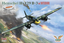 Load image into Gallery viewer, Takom 1/48 German Hs129B-3 w/INTERIOR + BONUS (CLEAR PARTS) 48002'