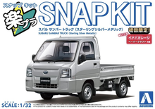 Load image into Gallery viewer, Aoshima 1/32 SNAP KIT Subaru Sambar WR Sterling Silver Metallic #05-SS Limited 06579'