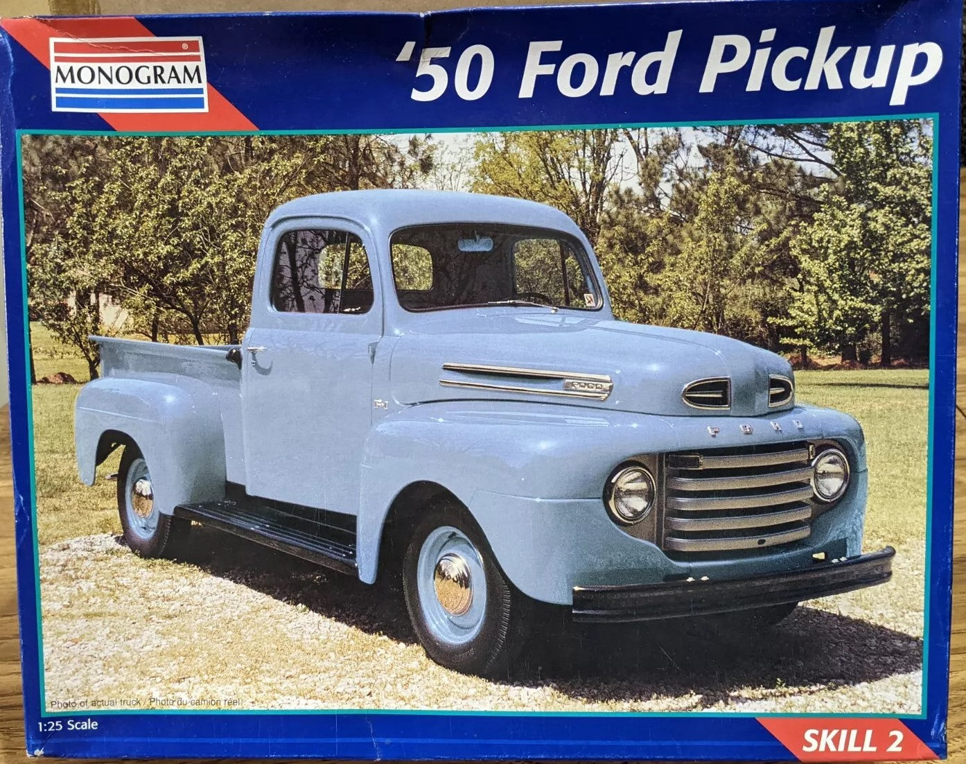 Monogram 1/25 1950 Ford Pickup 2457C OPEN BOX