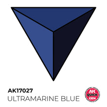 Load image into Gallery viewer, AK Interactive AK17027 Quick Gen Acrylic Ultramarine Blue 18 ml