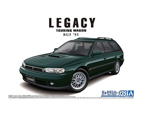 国産名車1/24vol60 Subaru Legacy Touringwagon Aoshima 1/24 Subaru Legacy Touring Wagon 1993 064962 – Burbank's