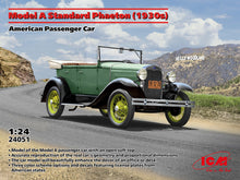 Load image into Gallery viewer, ICM 1/24 Ford Model A Standard Phaeton 1930s 24051
