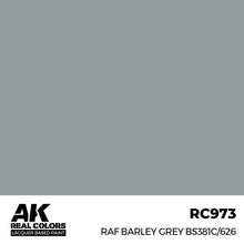 Load image into Gallery viewer, AK Interactive RC973 Real Colors RAF Barley Grey BS381C/626 17ml