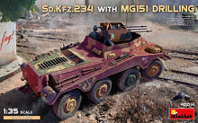 Load image into Gallery viewer, MiniArt 1/35 German Sd.Kfz. 234 w/MG151 Drilling 40014