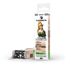 Load image into Gallery viewer, AK Interactive AKM107 Skin &amp; Flesh Tones Set