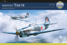 Load image into Gallery viewer, Arma Hobby 1/72 Russian Yakovlev Yak-1b 70088