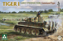 Load image into Gallery viewer, Takom 1/35 German Command Tiger Ausf.E Early-Prod. w/ 1/16 Otto Carius Figure 2195S