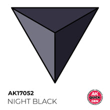 Load image into Gallery viewer, AK Interactive AK17052 Quick Gen Acrylic Night Black 18 ml