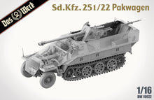 Load image into Gallery viewer, Das Werk 1/16 German SdKfz 251/22 Ausf.D Pakwagen DW16022