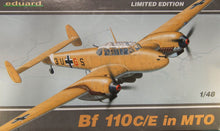 Load image into Gallery viewer, Eduard 1/48 Bf 110C/E in MTO 1164C OPEN BOX