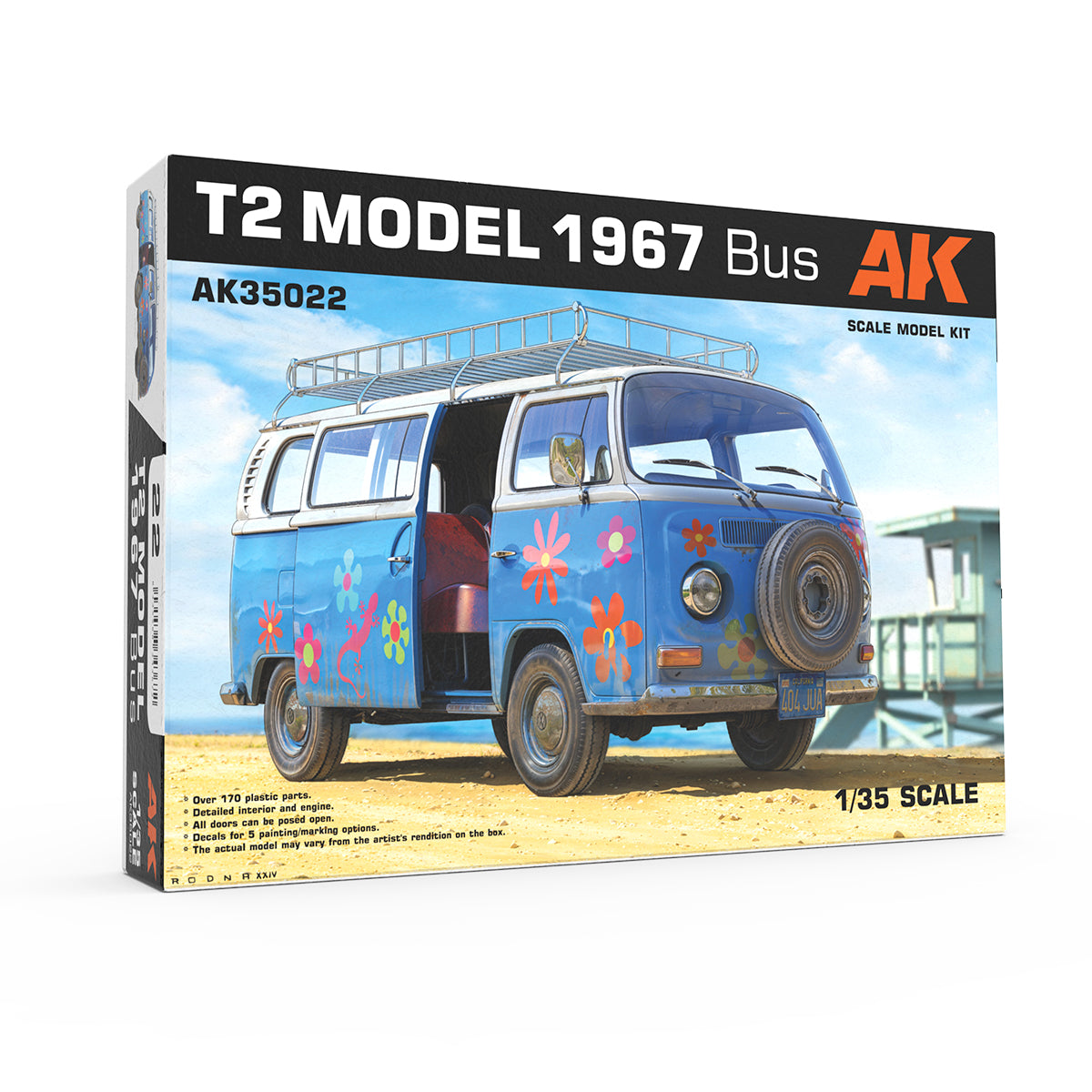 AK Interactive 1/35 T2 Model 1967 Bus AK35022