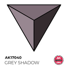 Load image into Gallery viewer, AK Interactive AK17040 Quick Gen Acrylic Grey Shadow 18 ml