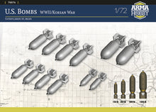 Load image into Gallery viewer, Arma Hobby 1/72 US Bombs WWII/Korean War (12) 70076