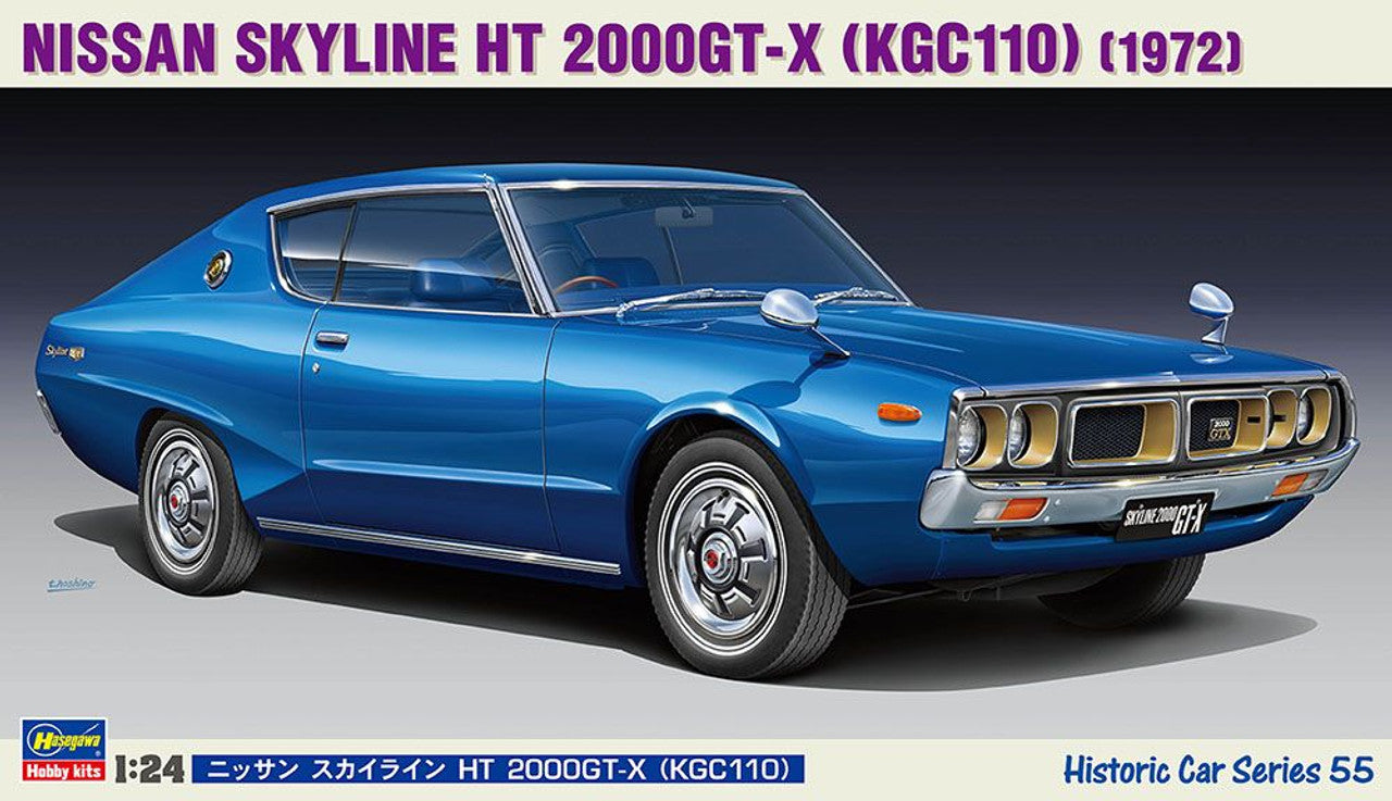 Hasegawa 1/24 Nissan SKYLINE HT 2000GT-X (KGC110) HC-55 21155