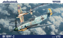 Load image into Gallery viewer, Eduard 1/72 German Bf109F-2 Weekend Edition 7474