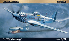 Load image into Gallery viewer, Eduard 1/72 US P-51D Mustang ProfiPACK 70173
