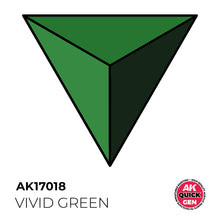 Load image into Gallery viewer, AK Interactive AK17018 Quick Gen Acrylic Vivid Green 18 ml