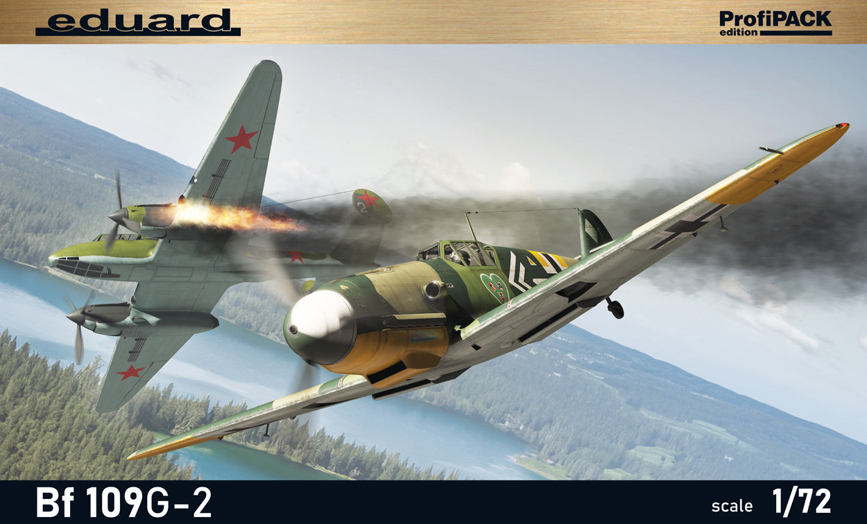Eduard 1/72 German Bf 109G-2 ProfiPACK Edition 70156
