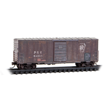 Load image into Gallery viewer, Micro-Trains MTL N Pennsylvania Weathered 40' Box Car 024 144 620