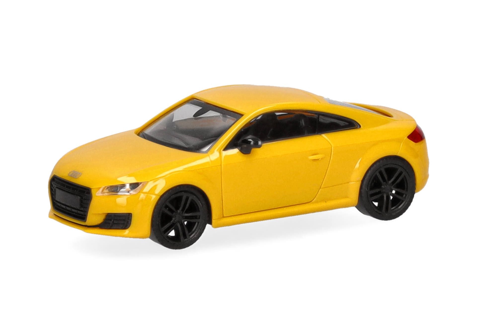Herpa 1/87 HO Audi TT Coupé Vegas Yellow/Black 028356 – Burbank's