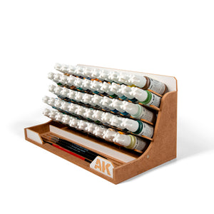 AK Interactive AKORG17 Modular Organizer 17ml Capacity for 52 jars