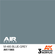 Load image into Gallery viewer, AK Interactive AK11865 Acrylic 3G Air M-485 Blue-Grey 17ml