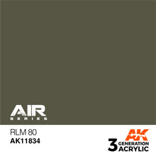 Load image into Gallery viewer, AK Interactive AK11834 Acrylic 3G Air RLM 80