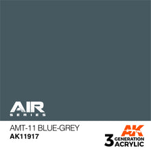 Load image into Gallery viewer, AK Interactive AK11917 Acrylic 3G Air AMT-11 Blue-Grey 17ml