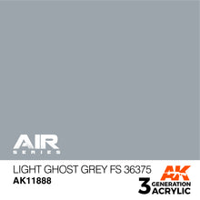 Load image into Gallery viewer, AK Interactive AK11888 Acrylic 3G Air Light Ghost Grey FS 36375 17ml