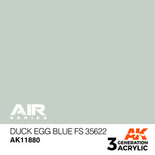 Load image into Gallery viewer, AK Interactive AK11880 Acrylic 3G Air Duck Egg Blue FS 35622 17ml