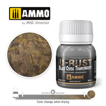 Load image into Gallery viewer, Ammo by Mig AMIG2253 U-Rust Black Oxide Transparent 40ml