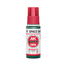 Load image into Gallery viewer, AK Interactive AK17019 Quick Gen Acrylic Space Dark Green 18 ml