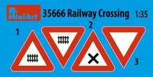 Load image into Gallery viewer, MiniArt 1/35 Railway Crossing 35666