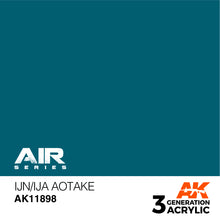 Load image into Gallery viewer, AK Interactive AK11898 Acrylic 3G Air IJN/IJA Aotake 17ml