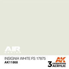 Load image into Gallery viewer, AK Interactive AK11868 Acrylic 3G Air Insignia White FS 17875 17ml