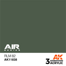 Load image into Gallery viewer, AK Interactive AK11838 Acrylic 3G Air RLM 82 17ml