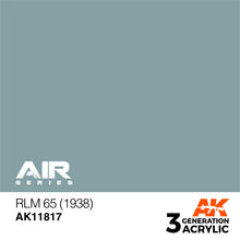 Load image into Gallery viewer, AK Interactive AK11817 Acrylic 3G Air RLM 65 17ml