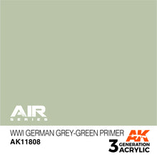 Load image into Gallery viewer, AK Interactive AK11808 Acrylic 3G Air WWI German Grey-Green 17ml