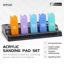 Load image into Gallery viewer, Dspiae PT-SP12 Acrylic Sanding Pad Set-Dark Blue 1200#'