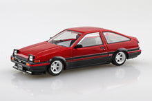 Load image into Gallery viewer, Aoshima SNAP KIT 1/32 Toyota Sprinter Trueno Custom Wheel (Red) 11CU-RB 06912'