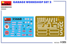 Load image into Gallery viewer, Miniart 1/35 Garage Workshop Set 2 35668