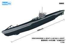 Load image into Gallery viewer, Neverland Hobby 1/144 Kriegsmarine U-Boat U-96 "Das U-Boot" Snap Kit 8001'